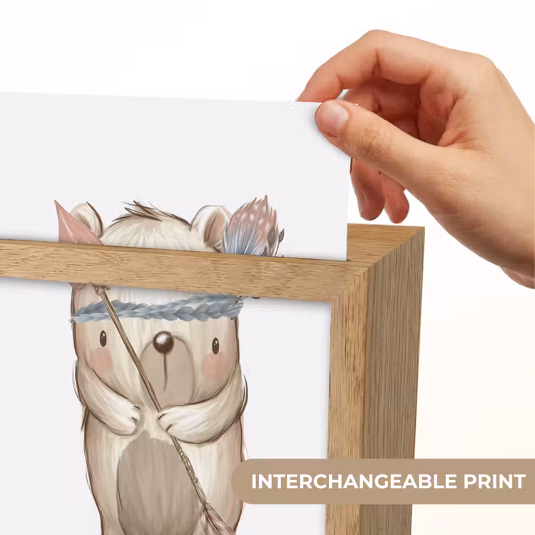 Beer - Dier - Bosdieren Light Box met kabel (Kinderlampje) klein -USP_websiteprintEN