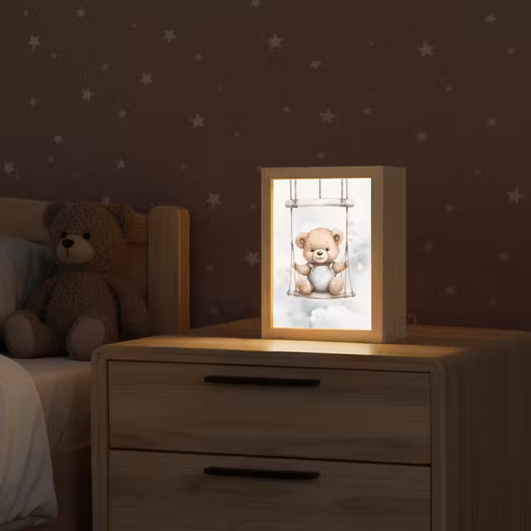Beer - Baby - Dier - Kinderen Light Box met kabel klein -sfeer1_kind