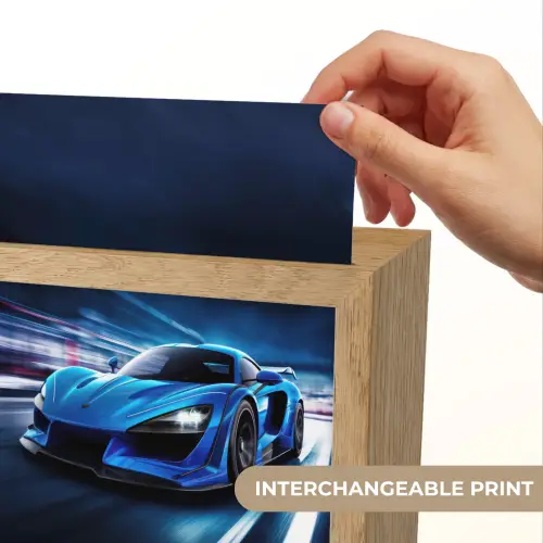 Auto - Blauw - Jongens - Kind Light Box met kabel (Kinderlampje) klein -USP_websiteprintEN