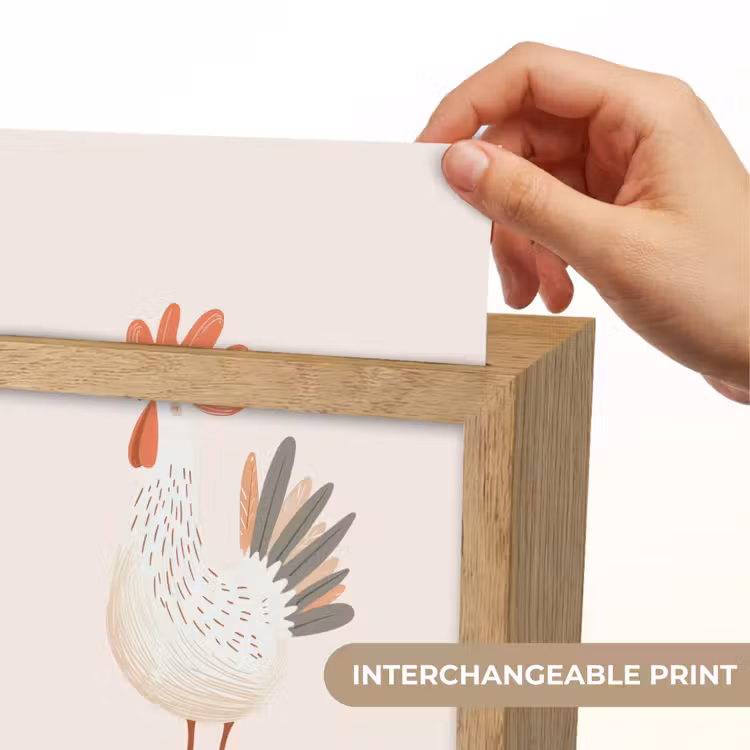 Kip - Boerderij - Dieren Light Box met kabel (Kinderlampje) klein -USP_websiteprintEN