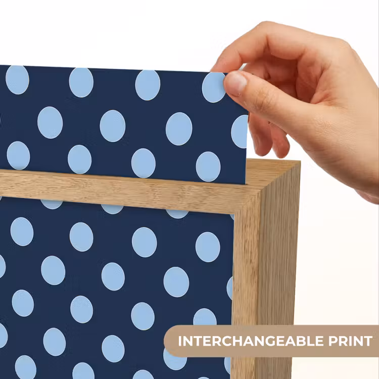 Klassiek - Dots - Blauw Light Box met kabel (Kinderlampje) klein 904 -USP_websiteprintEN