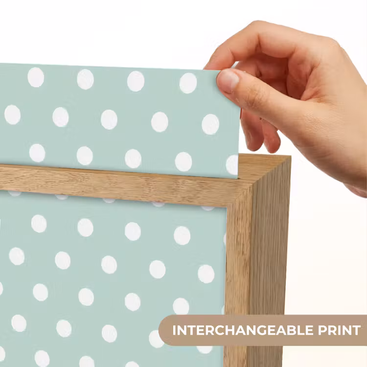 Klassiek - Polka - Groen Light Box met kabel (Kinderlampje) klein 904 -USP_websiteprintEN