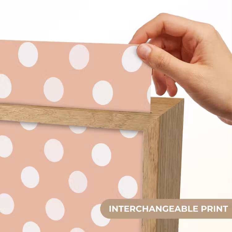 Klassiek - Polka - Perzik Light Box met kabel (Kinderlampje) klein 904 -USP_websiteprintEN