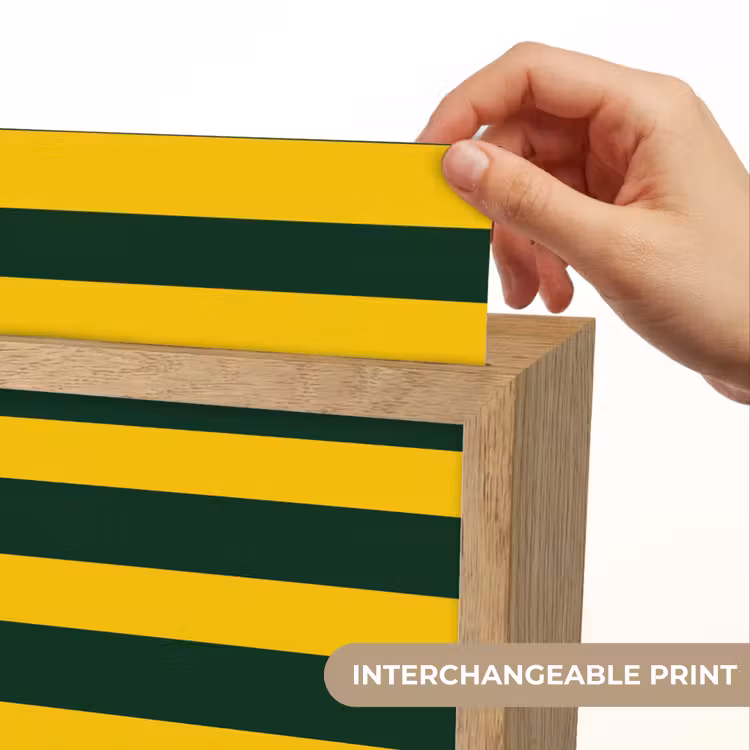 Klassiek - Strepen - Groen Light Box met kabel (Kinderlampje) klein 904 -USP_websiteprintEN