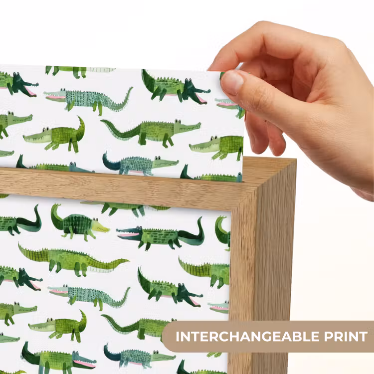 krokodillen - Speels - Groen Light Box met kabel (Kinderlampje) klein 904 -USP_websiteprintEN