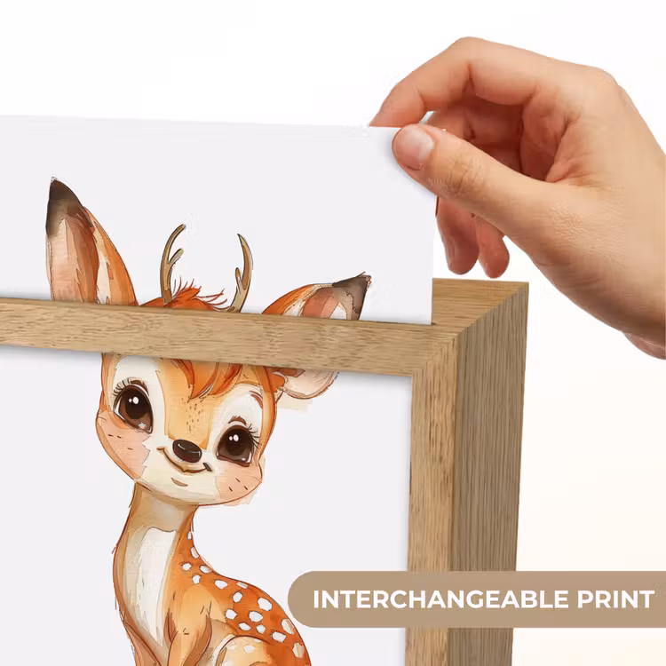 Hert - Baby - Dieren Light Box met kabel (Kinderlampje) klein -USP_websiteprintEN