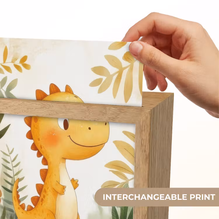 Dino - Voetbal - Oranje Light Box met kabel (Kinderlampje) klein -USP_websiteprintEN