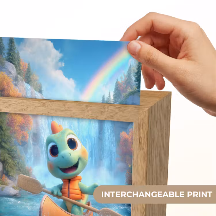Dino - Natuur - Waterval Light Box met kabel (Kinderlampje) klein -USP_websiteprintEN