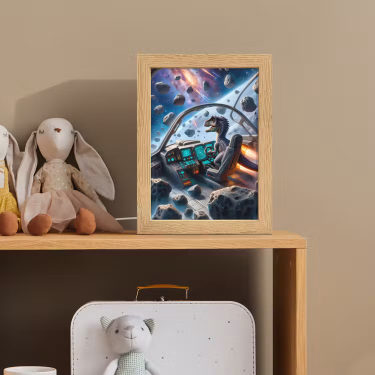 Dino - Ruimte - Jongens Light Box met kabel klein -sfeer2_kind