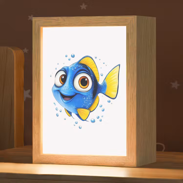 Doktersvis - Blauw - Vis - Spetters Light Box met kabel klein -zzz_3d_website