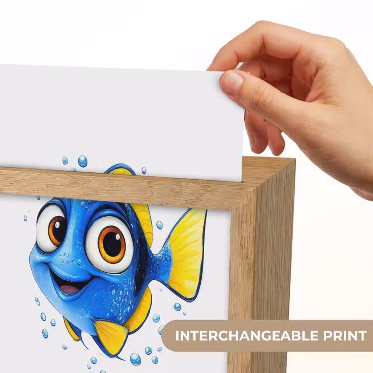 Doktersvis - Blauw - Vis - Spetters Light Box met kabel (Kinderlampje) klein -USP_websiteprintEN