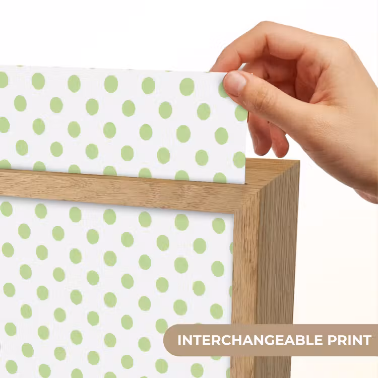 Dots - Klassiek - Groen Light Box met kabel (Kinderlampje) klein 904 -USP_websiteprintEN