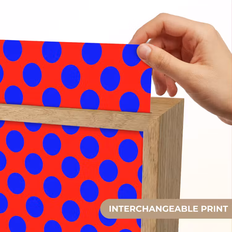 Dots - Klassiek - Rood Light Box met kabel (Kinderlampje) klein 904 -USP_websiteprintEN