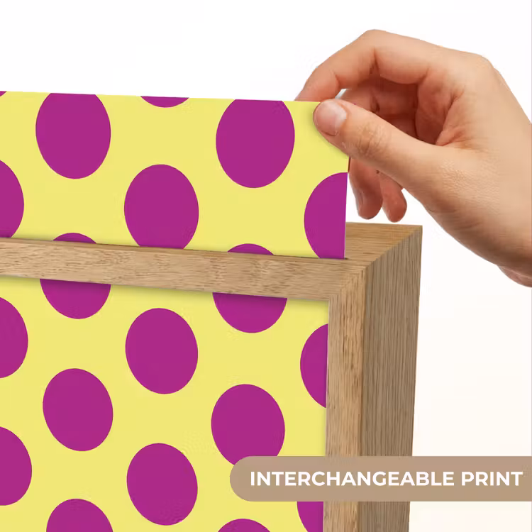 Dots - Klassiek - Geel Light Box met kabel (Kinderlampje) klein 904 -USP_websiteprintEN