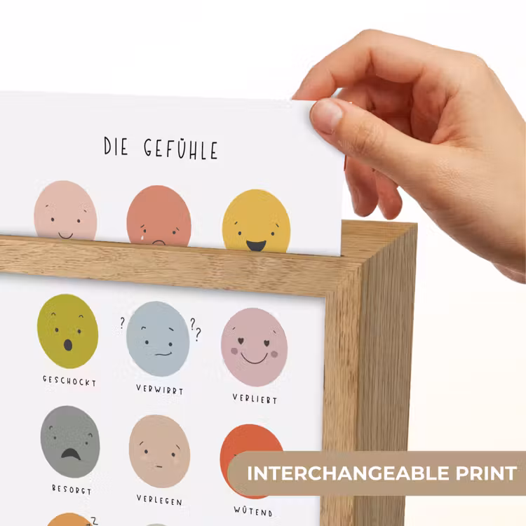 Educatief - Gevoelens leren - Wit - Emoties Light Box met kabel (Kinderlampje) klein -USP_websiteprintEN