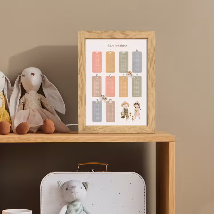 Educatief - Leren rekenen - Boerderij - Vermenigvuldigingstabel Light Box met kabel klein -sfeer2_kind