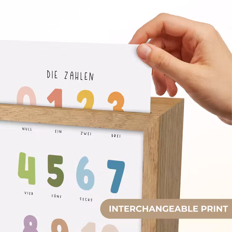 Educatief - Leren tellen - Wit - Kleuren - 1-10 Light Box met kabel (Kinderlampje) klein -USP_websiteprintEN