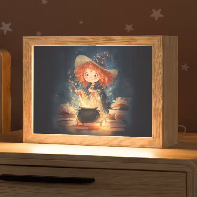 Tovenares - Meisje - Boeken - Toveren Light Box met kabel klein -zzz_3d_website