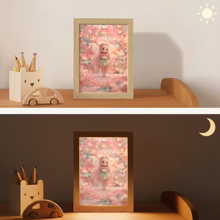 Fee - Bloemen - Roze Light Box met kabel klein -sfeer3_kind