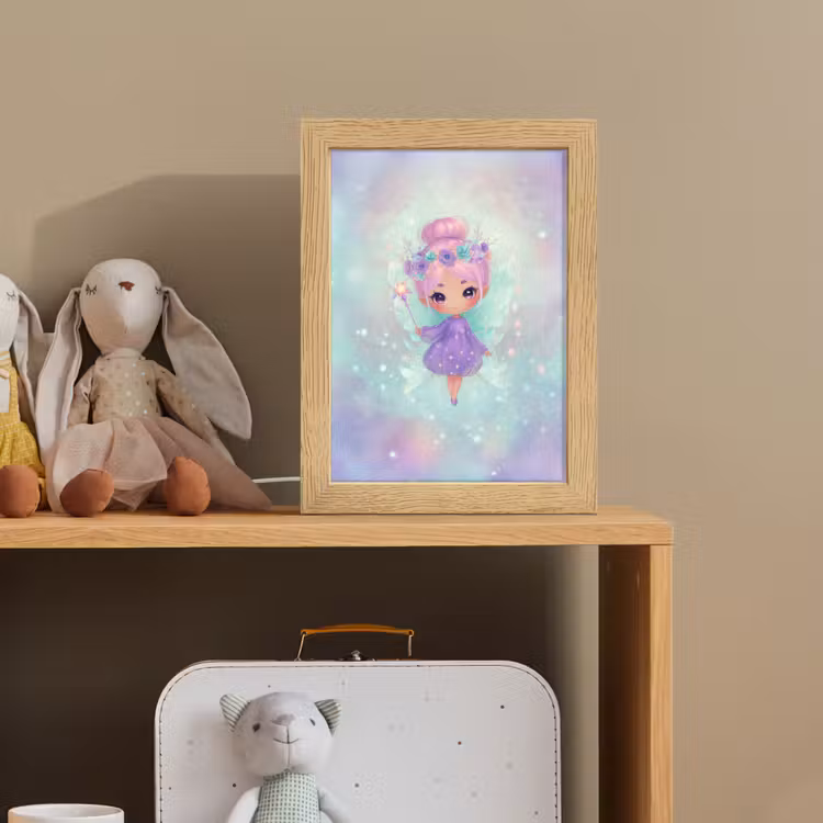 Fee - Paars - Glinsters Light Box met kabel klein -sfeer2_kind