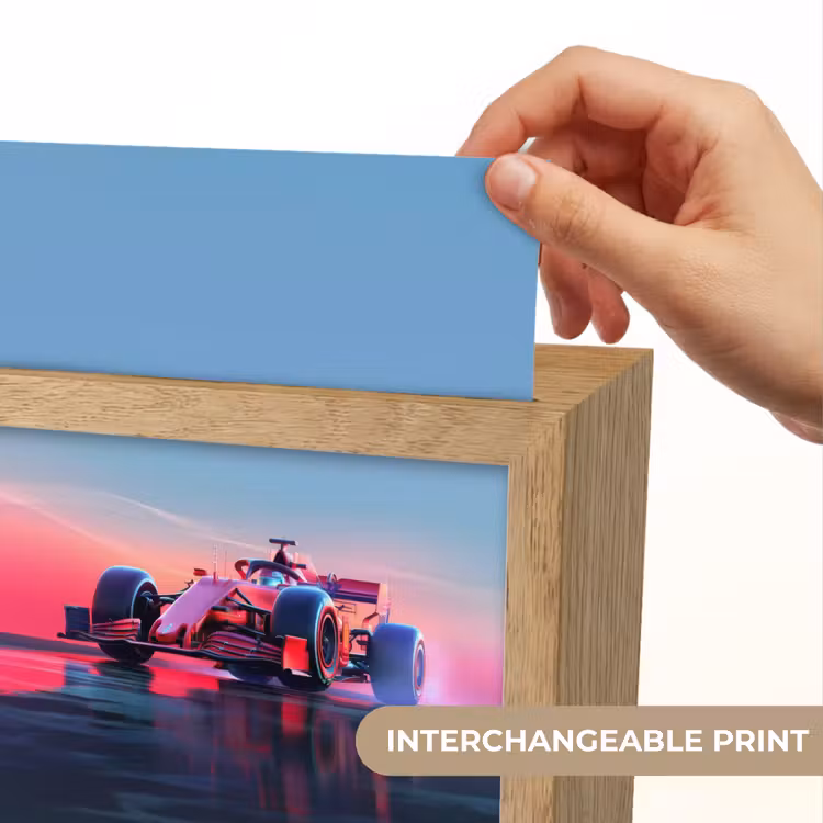 Formule 1 - Race - Auto - Jongens Light Box met kabel (Kinderlampje) klein -USP_websiteprintEN