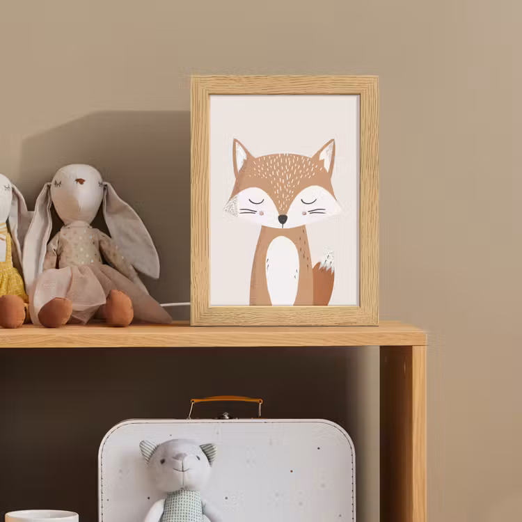Vos - Dier - Bosdieren Light Box met kabel klein -sfeer2_kind