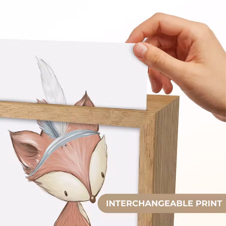 Vos - Dier - Bosdieren Light Box met kabel (Kinderlampje) klein -USP_websiteprintEN
