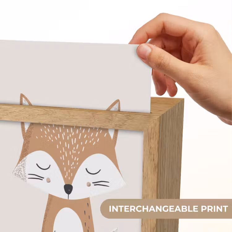 Vos - Dier - Bosdieren Light Box met kabel (Kinderlampje) klein -USP_websiteprintEN