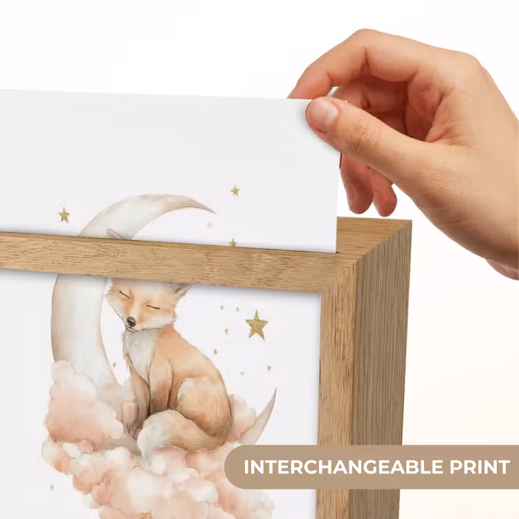 Vos - Wolken - Maan - Sterren Light Box met kabel (Kinderlampje) klein -USP_websiteprintEN