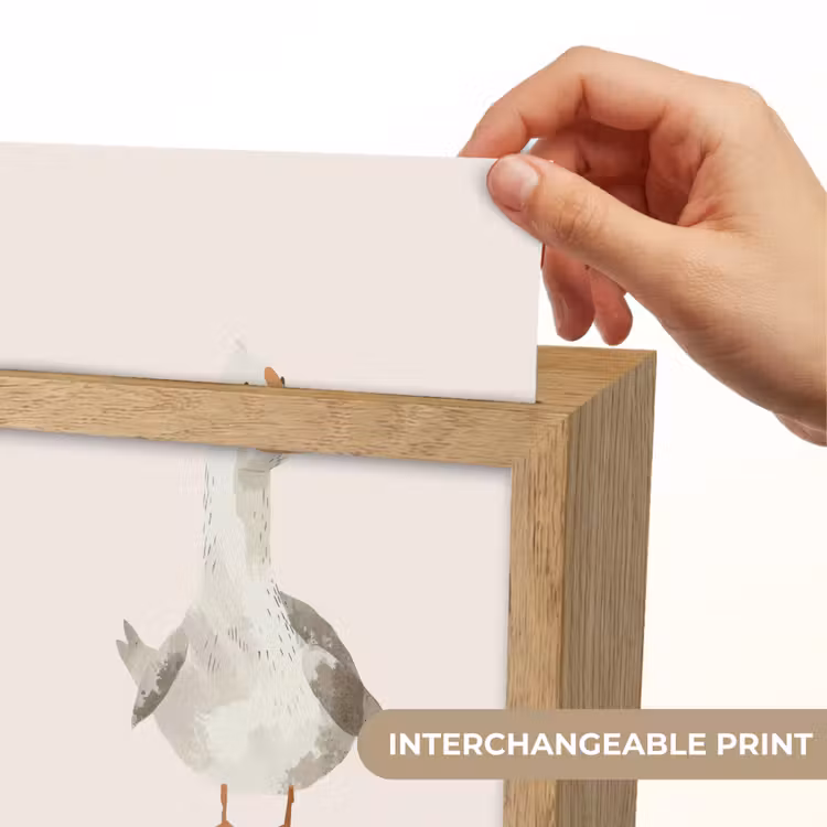 Gans - Eend - Boerderij - Dieren Light Box met kabel (Kinderlampje) klein -USP_websiteprintEN