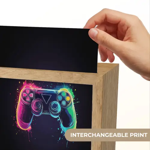 Grafisch - Controller - Neon - Verfspatten Light Box met kabel (Kinderlampje) klein -USP_websiteprintEN