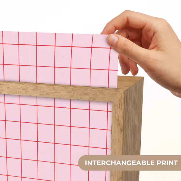 Raster - Patroon - Roze Light Box met kabel (Kinderlampje) klein 904 -USP_websiteprintEN