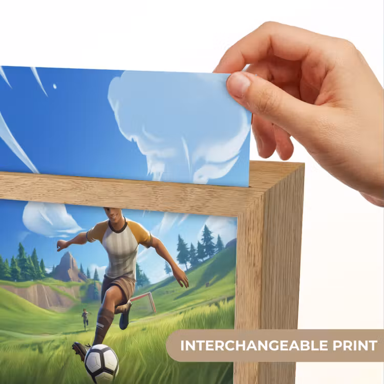 Illustratie - Voetbal - Game - Grasveld Light Box met kabel (Kinderlampje) klein -USP_websiteprintEN