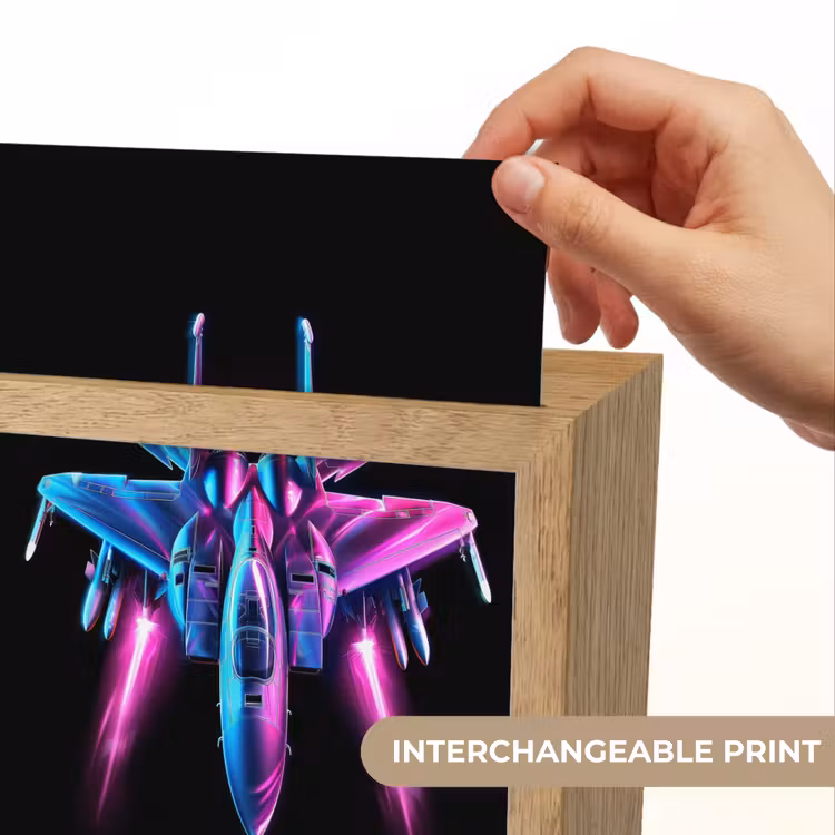 Straaljager - Blauw - Kleuren - Jongens - Zwart Light Box met kabel (Kinderlampje) klein -USP_websiteprintEN