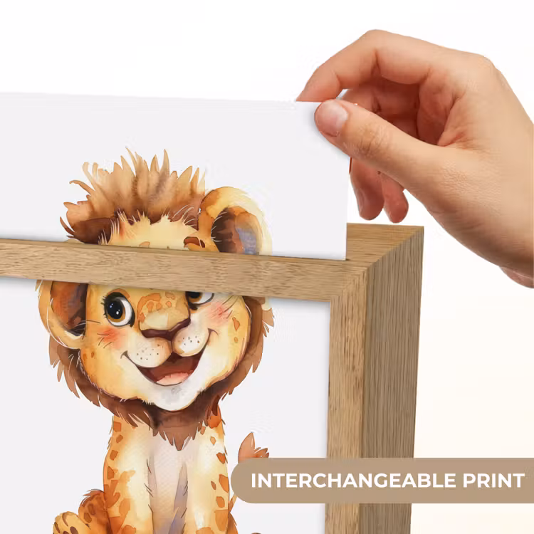 Leeuw - Baby dier Light Box met kabel (Kinderlampje) klein -USP_websiteprintEN