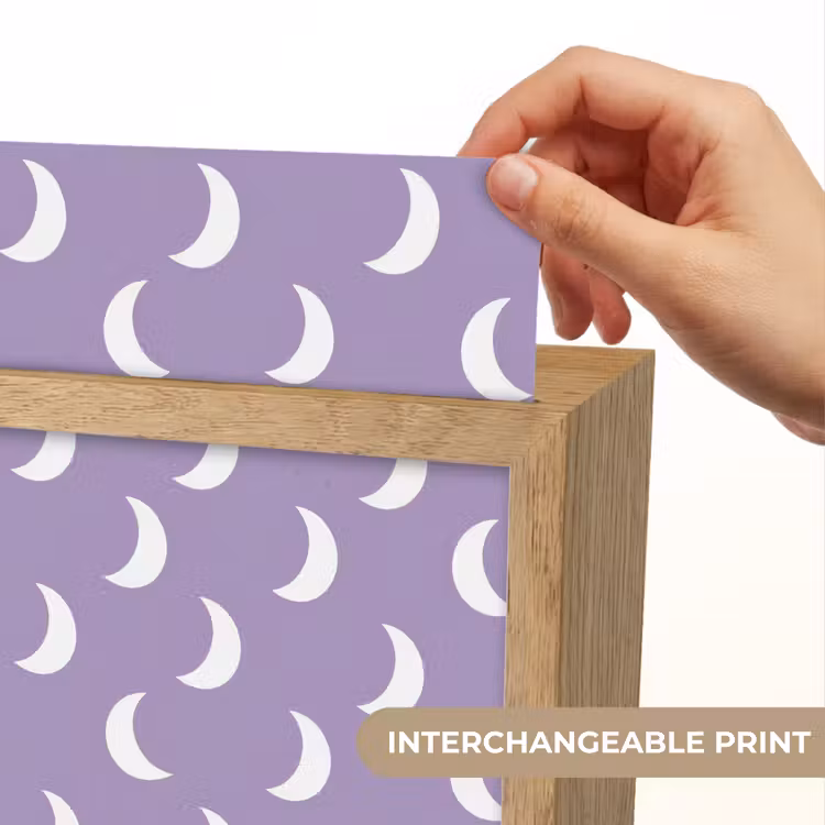 Manen - Patroon - Paars Light Box met kabel (Kinderlampje) klein 904 -USP_websiteprintEN