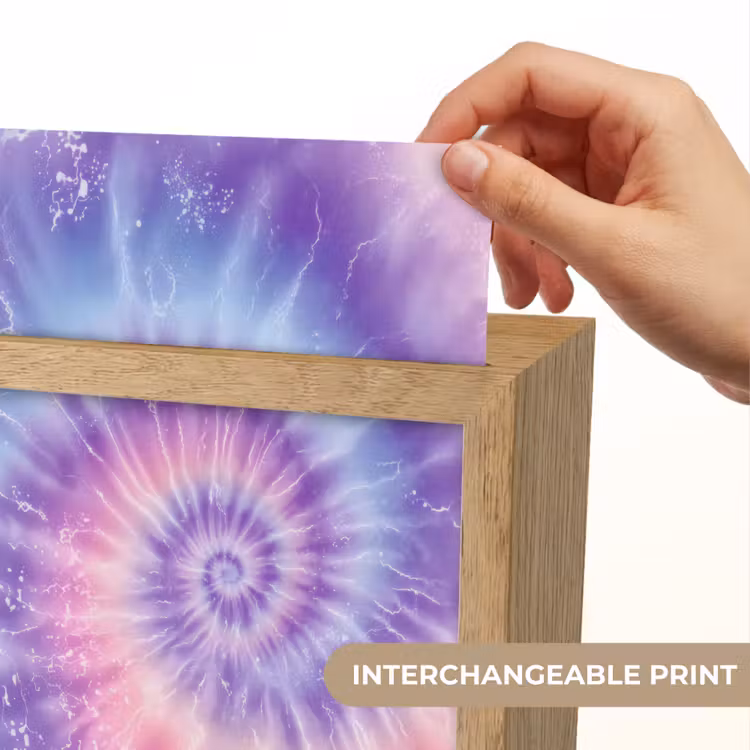 Pasteltinten - Paars - Spiraal - Marmer Light Box met kabel (Kinderlampje) klein -USP_websiteprintEN