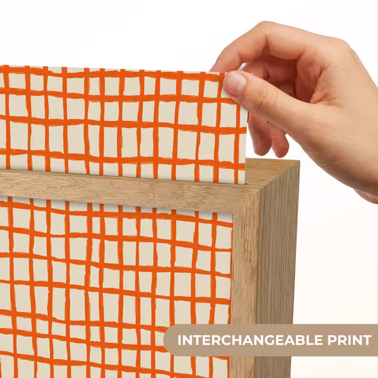 Patroon - Lijnen - Oranje Light Box met kabel (Kinderlampje) klein 904 -USP_websiteprintEN
