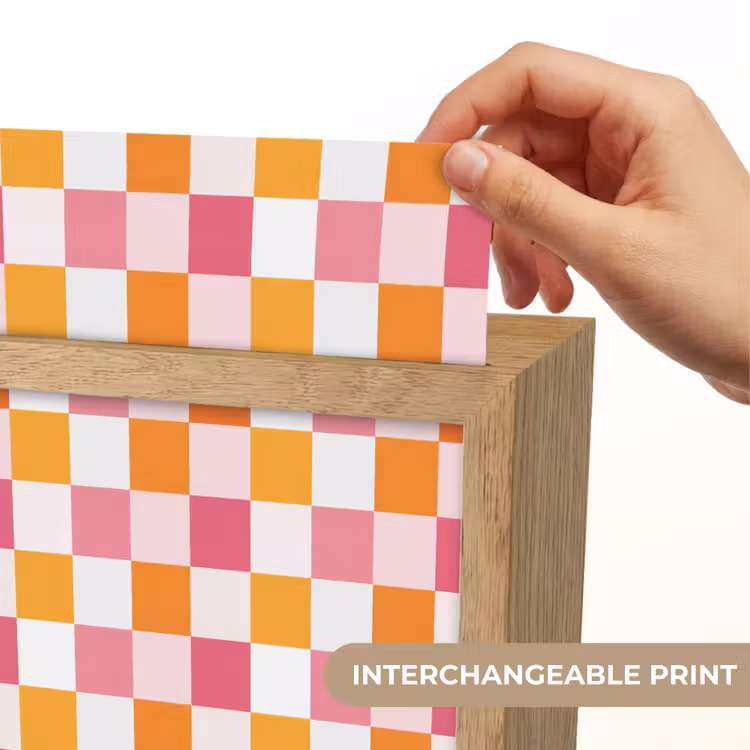 Patroon - Vierkant - Roze Light Box met kabel (Kinderlampje) klein 904 -USP_websiteprintEN