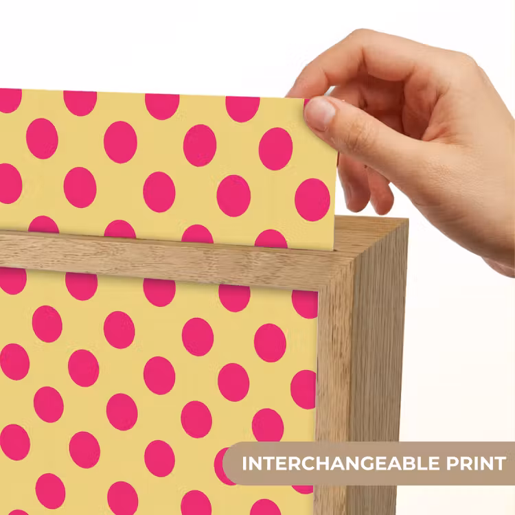 Roze - Stippen - Geel Light Box met kabel (Kinderlampje) klein 904 -USP_websiteprintEN