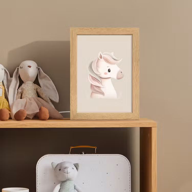 Pony - Minimalistisch - Pastel Light Box met kabel klein -sfeer2_kind