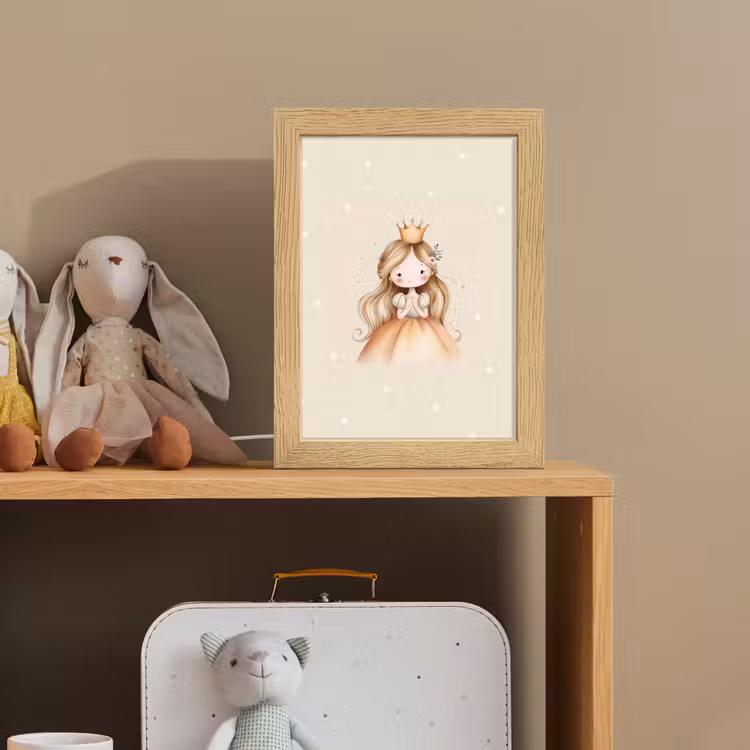 Prinses - Goud - Stippen Light Box met kabel klein -sfeer2_kind