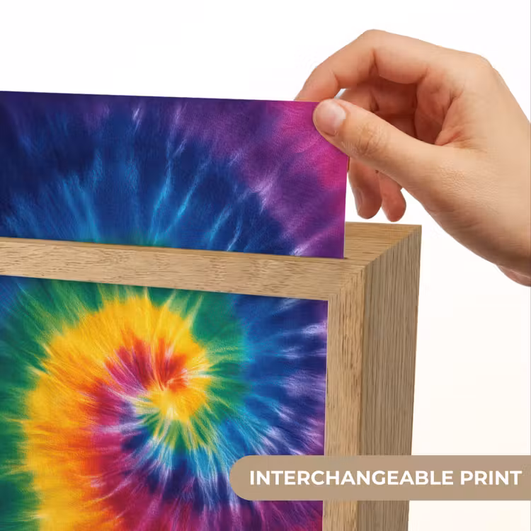 Regenboogkleuren - Spiraal - Kleurrijk Light Box met kabel (Kinderlampje) klein -USP_websiteprintEN