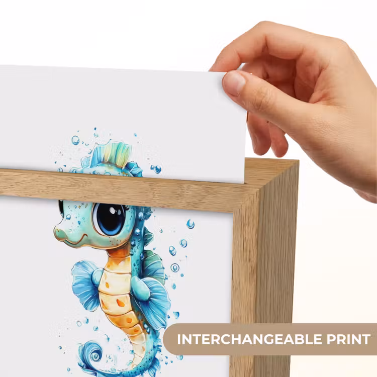 Zeepaardje - Spetters - Blauw Light Box met kabel (Kinderlampje) klein -USP_websiteprintEN