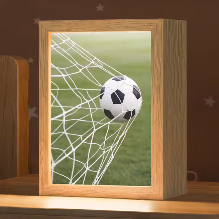 Voetbal - Goal - Net - Sport Light Box met kabel (Kinderlampje) klein -zzz_3d_website