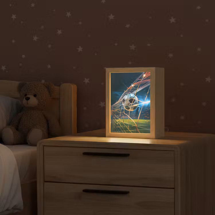 Voetbal - Goal - Sport - Jongens Light Box met kabel klein -sfeer1_kind
