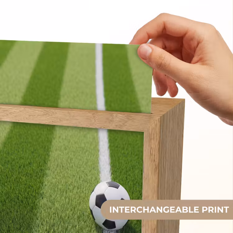 Voetbal - Grasveld - Sport - Groen Light Box met kabel (Kinderlampje) klein -USP_websiteprintEN