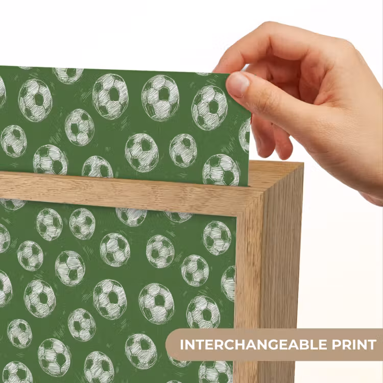 Voetbal - Sport - Groen Light Box met kabel (Kinderlampje) klein 904 -USP_websiteprintEN