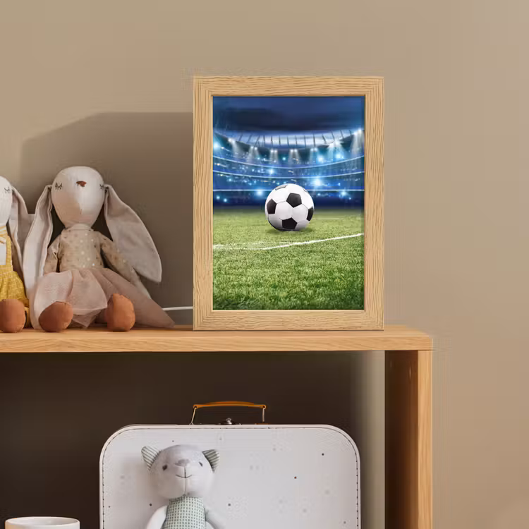 Voetbal - Stadion - Bal - Jongens Light Box met kabel klein -sfeer2_kind