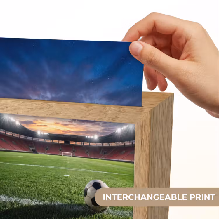 Voetbal - Stadion - Sport - Groen Light Box met kabel (Kinderlampje) klein -USP_websiteprintEN